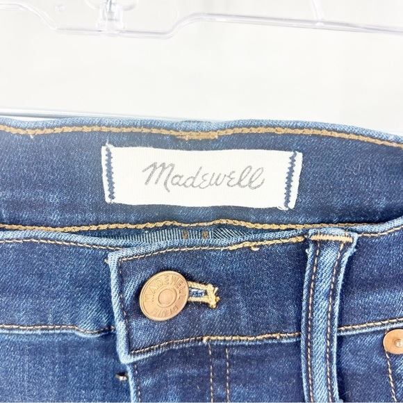 ✅MADEWELL  "9" HIGH-RISE SKINNY" JEANS DARK WASH EUC SIZE 30 - Picture 3 of 7
